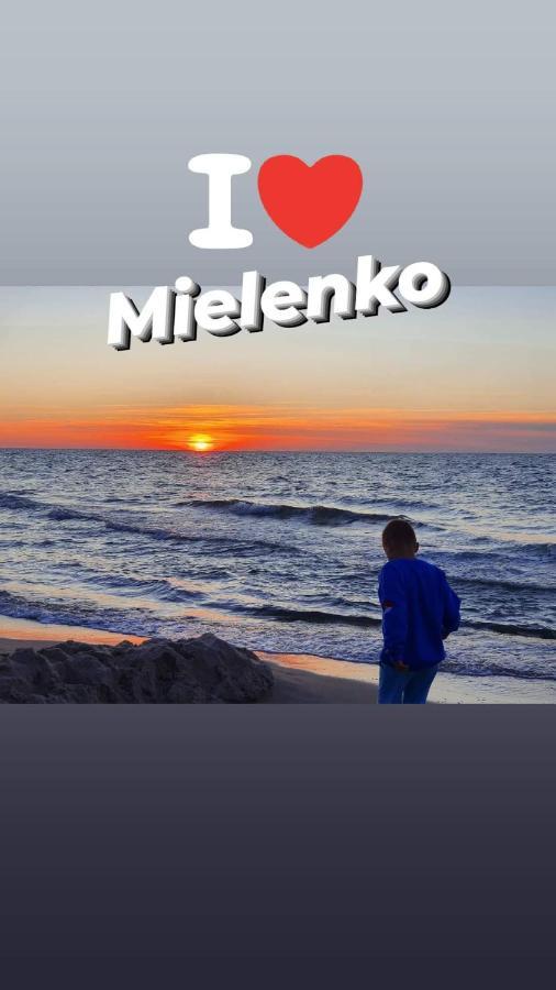 Diamenty Baltyku Domki Wakacyjne Balia Z Jacuzzi Mielenko Eksteriør bilde